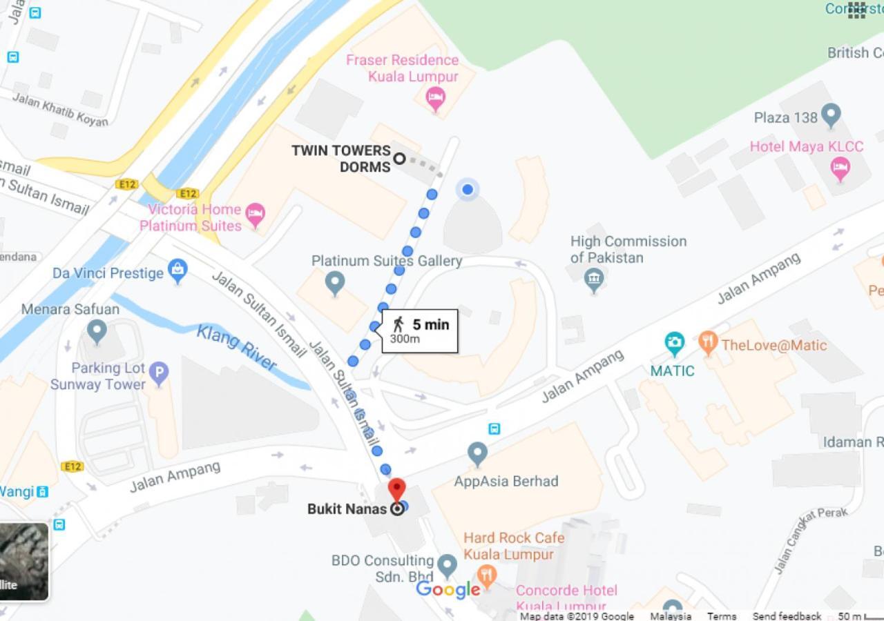 הוסטל קואלה לומפור Twin Towers Dorms מראה חיצוני תמונה